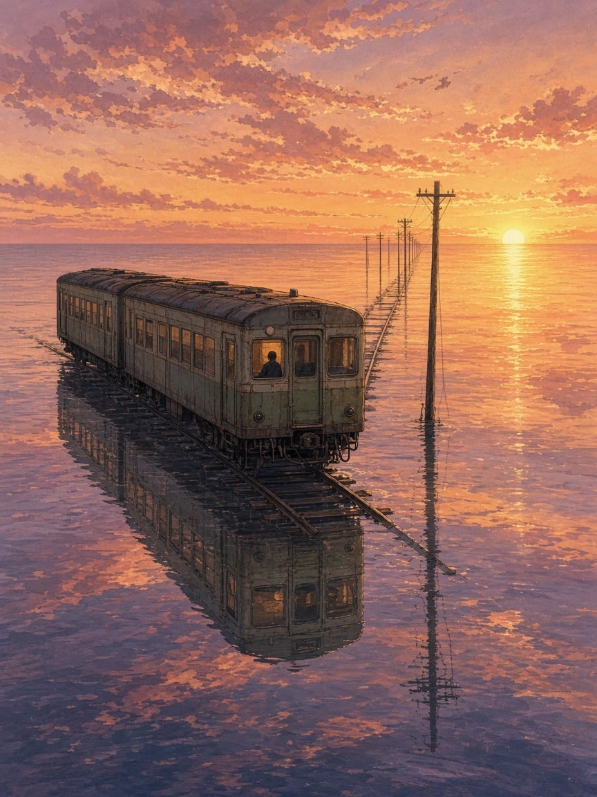 Last Train Home Art Print artwork
