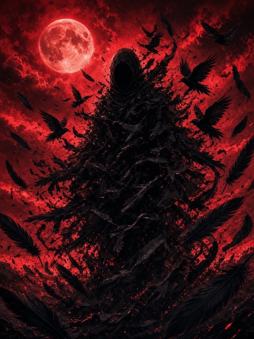 Raven Veil Frame artwork