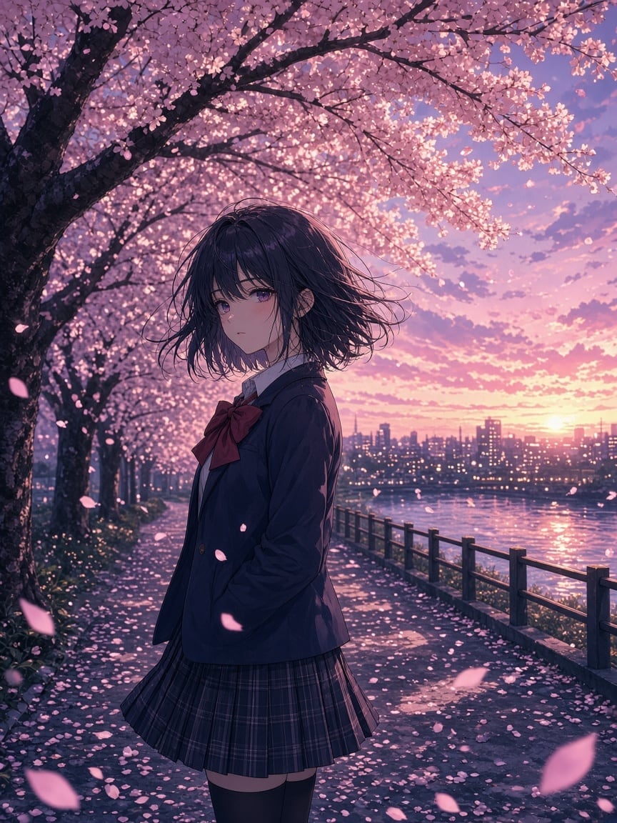 Sakura Drift Anime Frame artwork