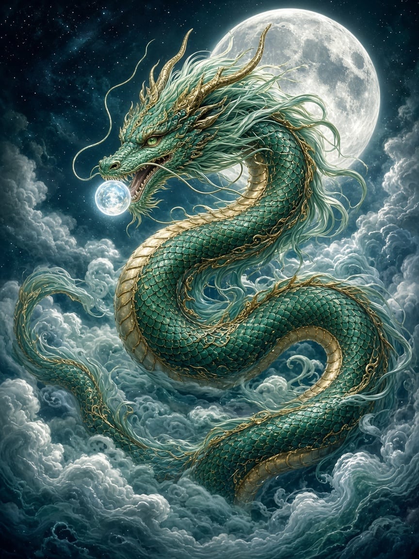 Sky Dragon Anime Frame artwork