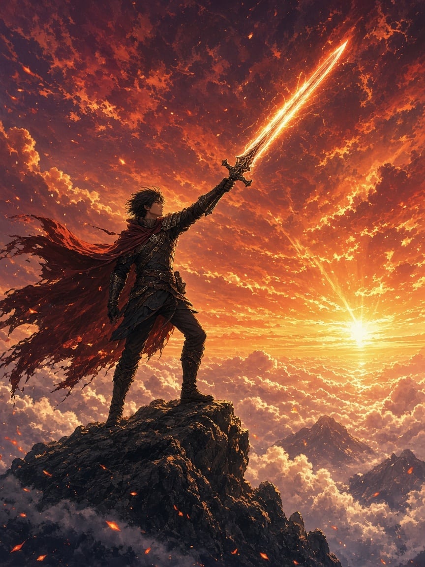 Skyward Blade Art Print artwork