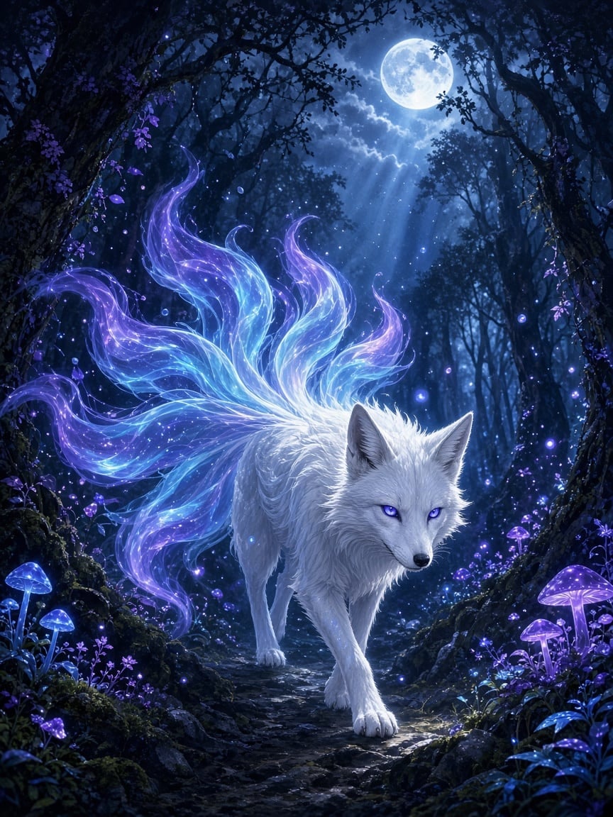 Spirit Fox Anime Frame artwork