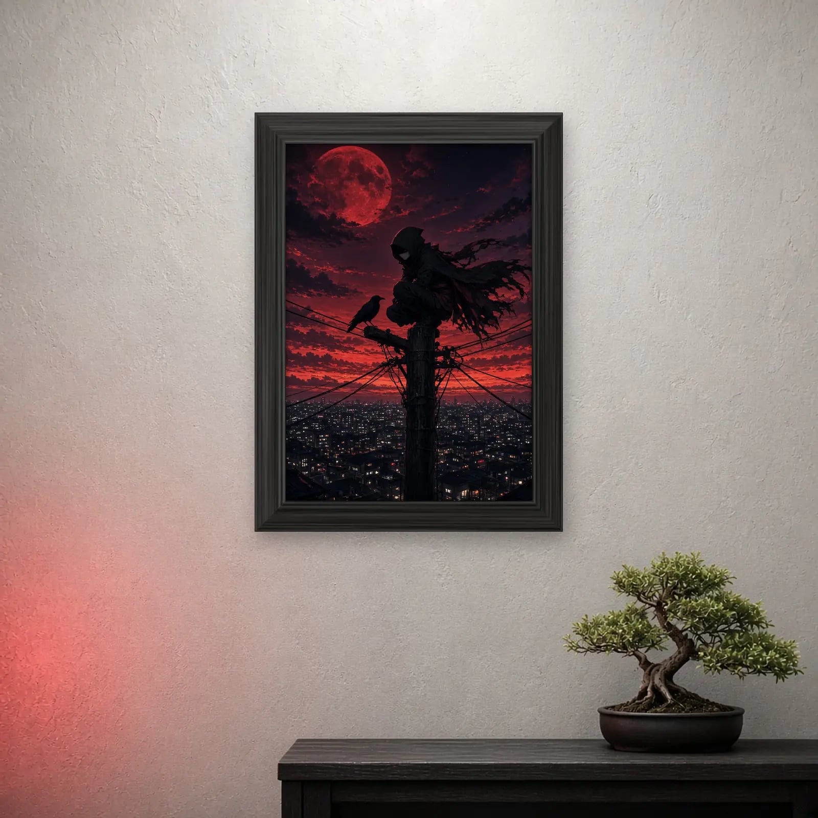 Last Crow Frame, part of the Shadow Watch Set of 2