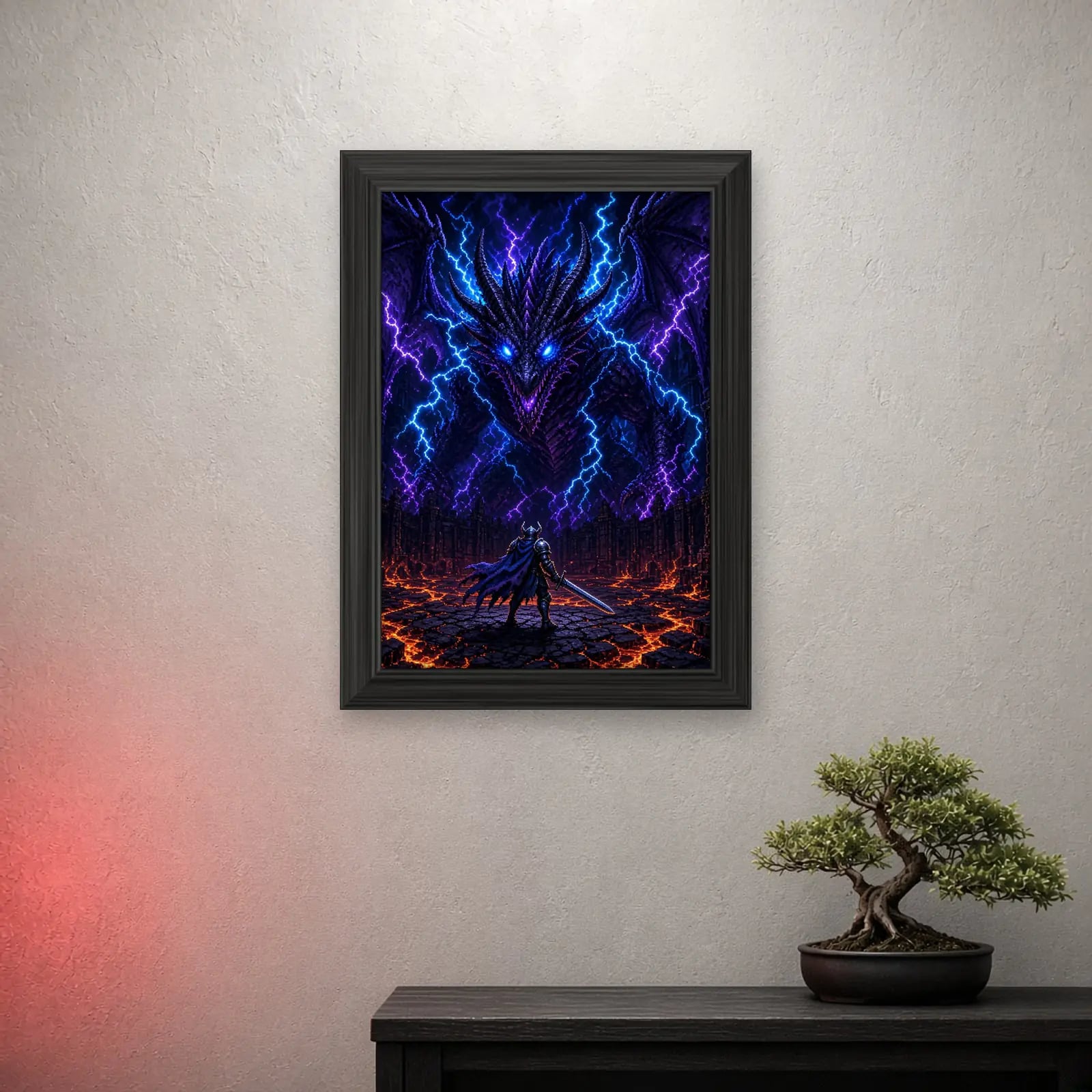 Final Boss Gaming Frame, part of the Gamer Wall Set of 3