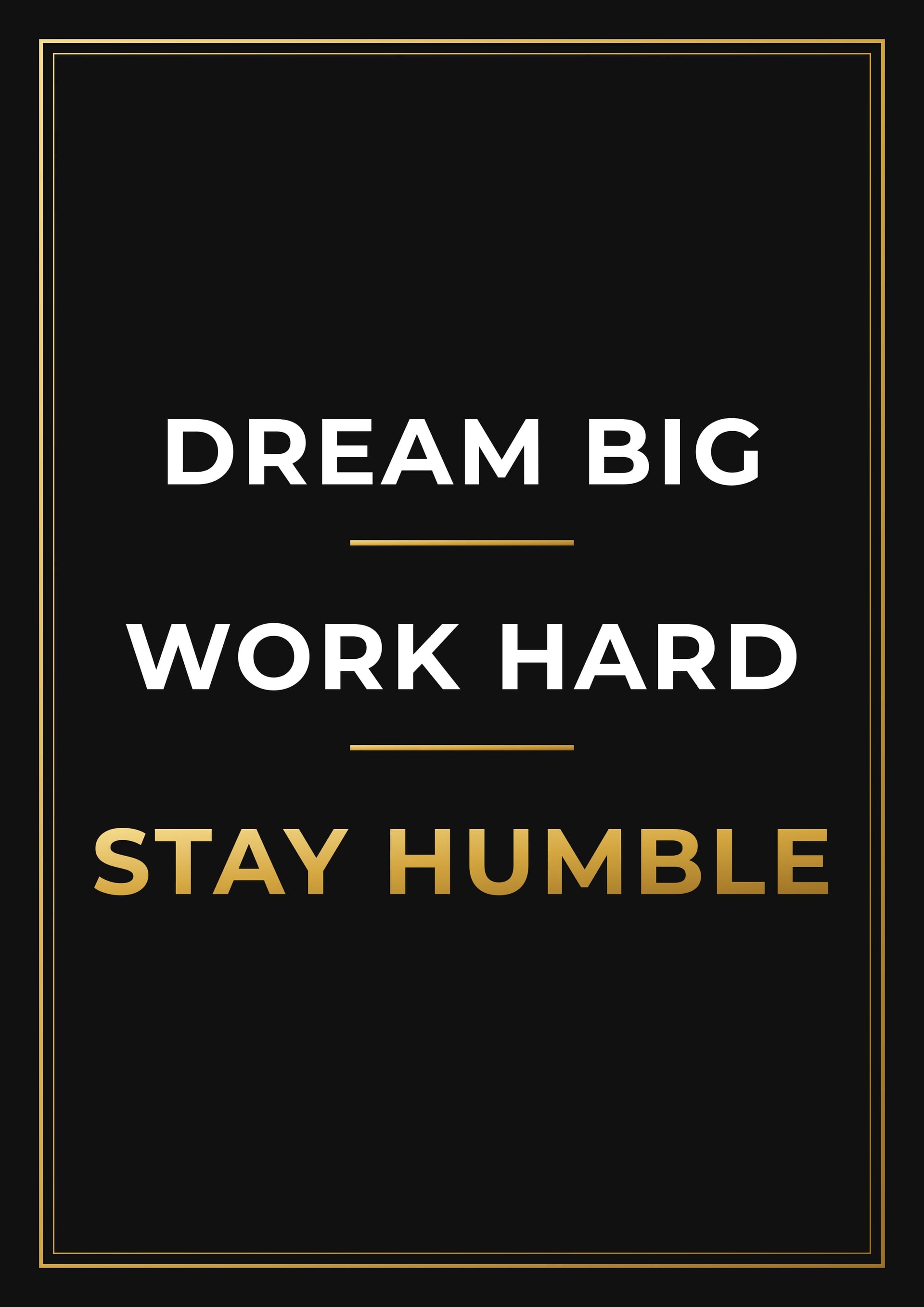 Dream Big Quote Frame artwork